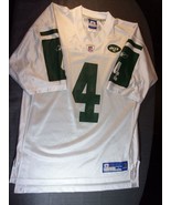 REEBOK NFL NEW YORK JETS #4 BRETT FAVRE FOOTBALL JERSEY SIZE LARGE WHITE... - €46,72 EUR