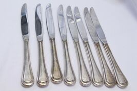 Oneida Community Patrician Dinner Knives 9-1/2&quot; Silverplate  Lot of 8 - €22,66 EUR