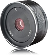 The Astrhori 27Mm F2.8 Ii Large Aperture Lens Aps-C Manual Lens Is, Etc. (Grey). - £71.87 GBP