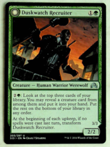 Duskwatch Recruiter/Krallenhorde Howler - Shadows Over Innistrad - 2016 - Magic - £1.38 GBP