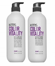 KMS California Color Vitality Shampoo &amp; Conditioner Duo 25.3 oz set - £39.10 GBP