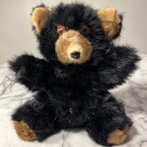 Genuine Mink Teddy Bear Handmade Plush 1970&#39;s 1980&#39;s Vintage Stuffed Animal - £20.08 GBP