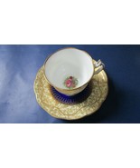 George Jones &amp; Sons Crescent England Antique Coffee Cups Teapot Rhapsody... - £44.25 GBP+