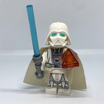 White Darth Vader Minifigure Star Wars Sith Lord with Holocron Redeemed US Toy - £4.94 GBP