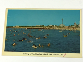 Vintage Pontchartrain Beach and Theme Park, New Orleans,  LA Bathing / Swimming - £9.58 GBP