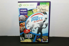 Xbox 360 Kinect Game Party In Motion 2010 Warner Bros Farsight Studios WB NTSC - £7.84 GBP