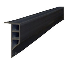 Dock Edge Standard PVC Full Face Profile - 16&#39; Roll - Black - $105.75