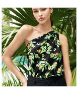 CAMI NYC Darby Silk Bodysuit Kiwi Floral Size Medium NWOT - $135.40 CAD