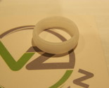 WOMENS SILICONE RING SIZE 6 PEARL WHITE BY VIN ZEN BRAND NEW - £5.67 GBP
