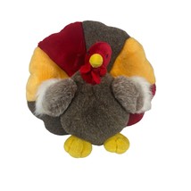 People Pals Turkey Plush Stuffed Animal Thanksgiving Decor - £15.80 GBP