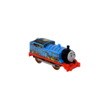 Thomas &amp; Friends Trackmaster Moterized Thomas Jungle Theme Train Engine 2013 - $12.86
