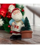 Hallmark Keepsake Santa Green Thumb Christmas Ornament 1992 Watering Tree - $7.89