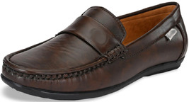 Personalized Pull On Shoes, Formal Penny Loafer Shoes, Leather Apron Toe Shoes, - $149.99