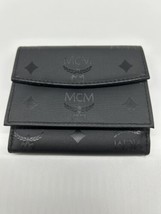 MCM-Michael Cromer Munich Vintage black compact short wallet unisex prel... - £219.96 GBP