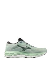 Mizuno men&#39;s wave sky 6 running shoes in Granite Green/Nimbus Cloud - £101.84 GBP