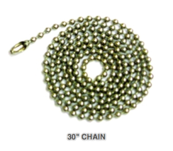 30&quot; BALL CHAIN SILVER COLOR - $2.23
