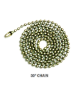 30&quot; BALL CHAIN SILVER COLOR - $3.03 CAD