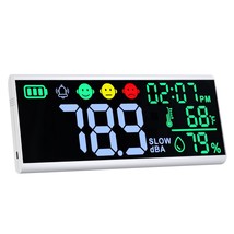 Decibel Meter 13 inches Sound Decibel Meter, Wall Hanging and Desktop So... - $69.99