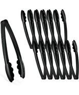 [Black Tongs 7.5&#39;&#39; Inches] Plasticpro 7.5&#39;&#39; Serving Tongs Heavy Duty Reu... - $588.48 MXN