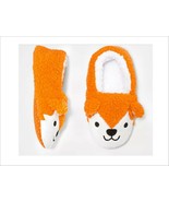 Happy Fox Kids Slippers Cat &amp; Jack Boys / Girls Slip on Soft Fur House S... - £7.22 GBP