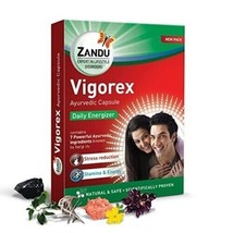 Zandu Vigorex Gold Ayurvedic Daily Energizer - 20 CapsulesHelps reduce Stress - £8.79 GBP