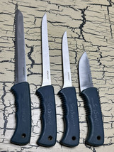 4 Schrade Sea Swept Knife Lot Boning Fillet Bread Skinning - £45.51 GBP