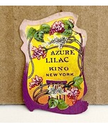Beauty Product Azure Lilac King Co. Antique Label 1920-30s Mini 1.5 x 1 - $19.99