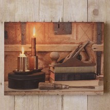 Led Canvas print -The Carpenter&#39;s Bench - £23.97 GBP