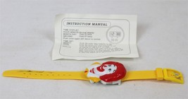 VINTAGE 1980s McDonald&#39;s Ronald McDonald Flip Watch - £19.35 GBP