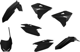 Black Polisport Restyle Plastic Kit For 2001-2008 Suzuki RM 125 250 RM125 RM250 - $199.99