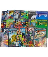 LOT Of 19 VTG 90s DC COMIC BOOKS Superman Action Justice League Supergir... - £52.16 GBP