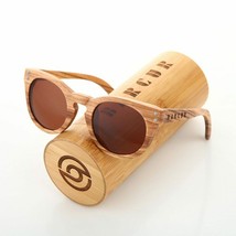 BARCUR Wood Sunglasses Polarized UV400 Men Women Sun glasses Oculos de sol - £35.39 GBP