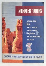 1940 Vintage Summer Tours Union Pacific Yellowstone California Grand Canyon - £50.59 GBP