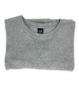 Gap Men&#39;s Long-Sleeve Top T-Shirt Gray Crew-Neck Sz. XXL - €12,62 EUR