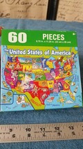 Puzzlebug 60 Pc United States Jigsaw Puzzle  8.75&quot; x 11.25&quot; BRAND NEW SE... - £4.48 GBP