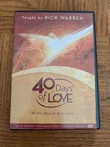 40 Days Of Love Dvd - £24.06 GBP