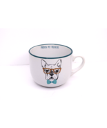 Pardon My Frenchie French Bulldog Large Coffee Tea Mug Cup - $225.61 MXN