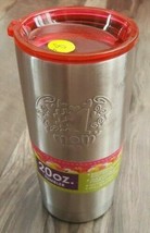 Mother&#39;s Day 20 Oz Insulated Tumbler With Lid #1 Mom - £18.73 GBP
