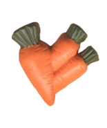 CARROT BUNCH Funky 3D PIN BROOCH Easter Bunny Rabbit Food Country Garden... - $73.93 MXN