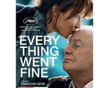 Everything Went Fine DVD | Sophie Marceau| A Film by Francois Ozon | Reg... - $21.36