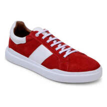 Belvedere Sneaker Suede Leather Olivier Red Shoes image 6