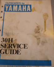 Outboards by Yamaha 30H Service Guide Manual 1986 1987 - $6.99