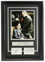 Al Pacino Marlon Brando Cornice 8x10 The Godfather Foto Laser Inciso Signature - £77.52 GBP