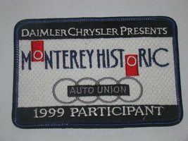 (1999) MONTEREY HISTORIC - AUTO UNION - PARTICIPANT Patch - $35.00