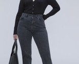 Everlane Curvy 90 s Cheeky Straight Jeans Women &#39;s 28 High Rise Denim Pa... - $41.78