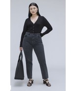 Everlane Curvy 90 s Cheeky Straight Jeans Women &#39;s 28 High Rise Denim Pa... - £32.74 GBP