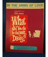 HENRY MANCINI In The Arms Of Love VINTAGE SHEET MUSIC 1966 - $3.95