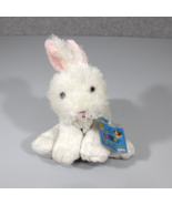 Ganz Webkinz Rabbit 8 Inch Plush White Sealed Code HM078 - £12.73 GBP