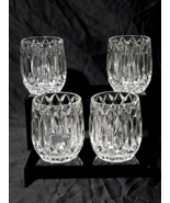MIKASA CRYSTAL 4&quot; Double Old Fashioned SAXON Rocks Bourbon Glass - Set Of 4 - $34.98