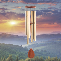 Wind Chimes for outside Large - 38&quot; Bronze Heavy Duty Outdoor Chimes Por... - £42.37 GBP